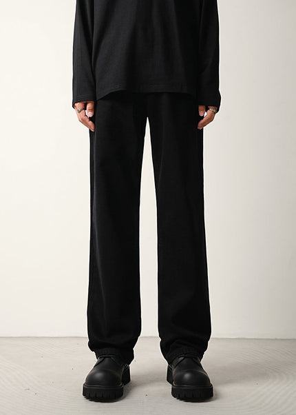 Black Slightly Flared Wide-Leg Jeans for Men and Women - 28 / Black - Men’s Jeans