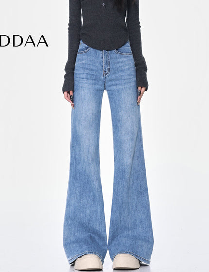 Black Stretch High Waist Bootcut Jeans for Women - S / Light Blue - Women’s Jeans