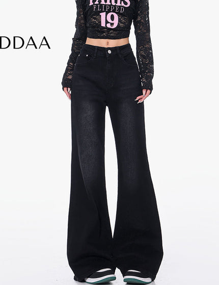Black Stretch High Waist Bootcut Jeans for Women - S / Black - Women’s Jeans