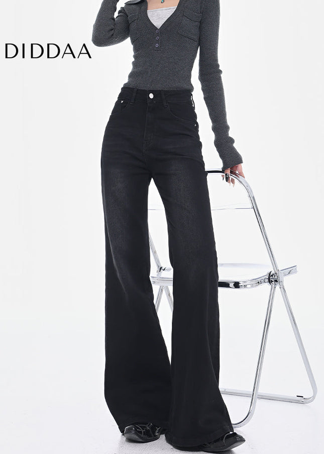 Black Stretch High Waist Bootcut Jeans for Women - Women’s Jeans