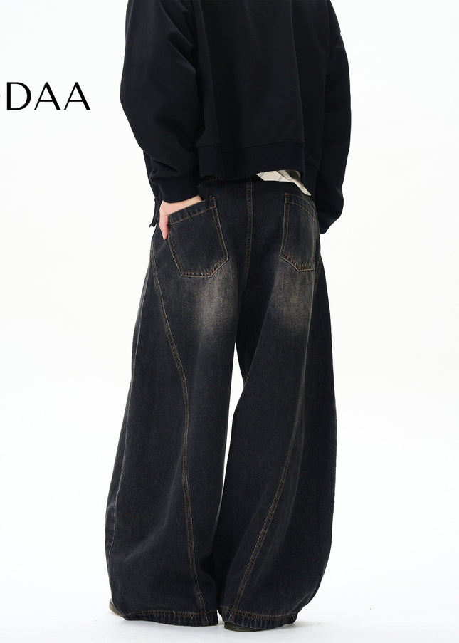 Blue Cat Whisker Scimitar Pants for Men - S / Black - Women’s Jeans