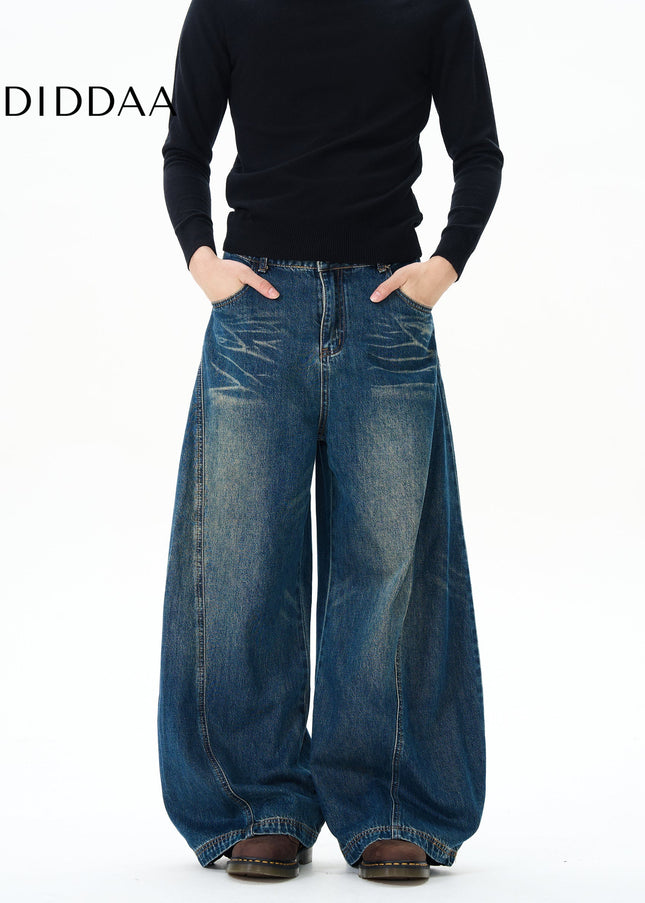 Blue Cat Whisker Scimitar Pants for Men - Women’s Jeans