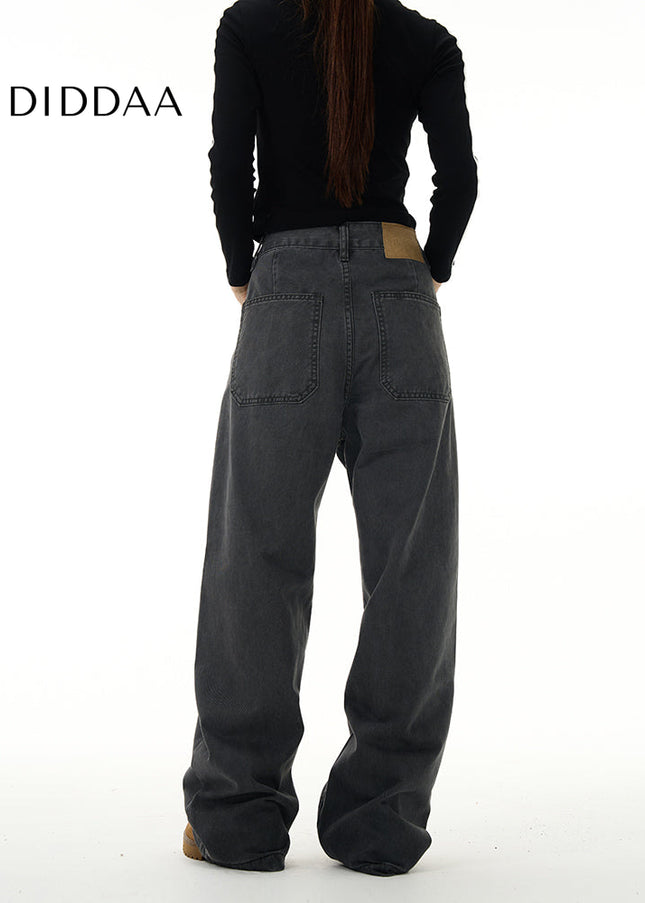 Blue Distressed Cargo Jeans for Men’s High Street Fashion - Women’s Jeans