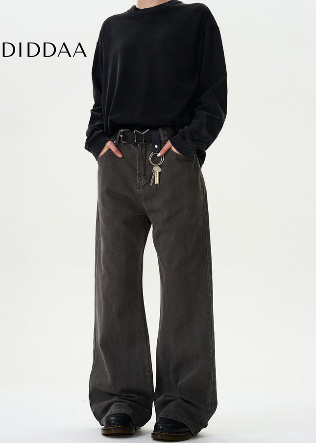 Blue Distressed Loose Fit Jeans for Men and Women - Men’s Jeans