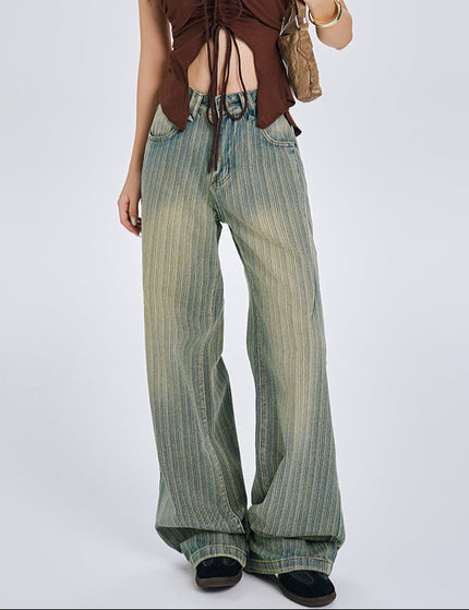Blue Distressed Slim Straight-Leg Jeans Women’s 2025 - Women’s Jeans