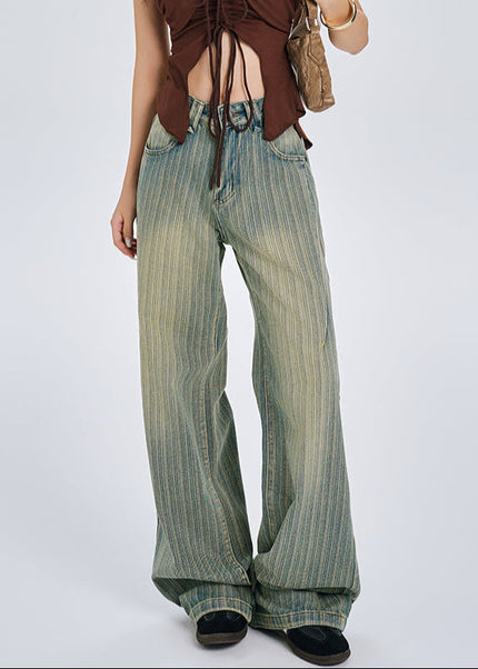 Blue Distressed Slim Straight-Leg Jeans Women’s 2025 - Women’s Jeans