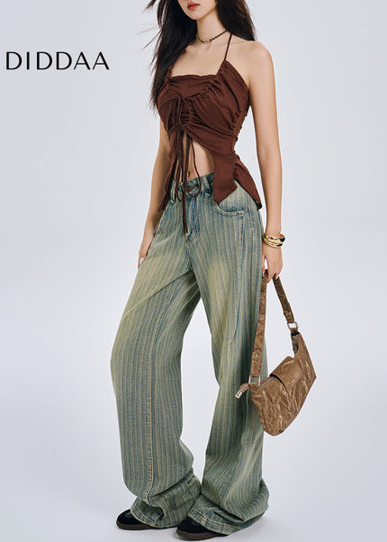 Blue Distressed Slim Straight-Leg Jeans Women’s 2025 - Women’s Jeans
