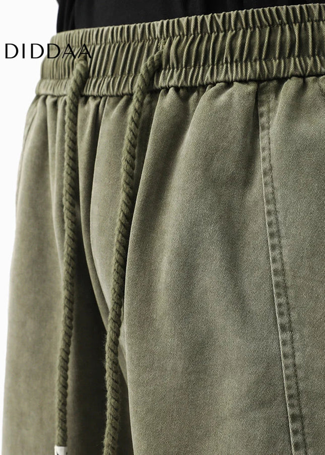 Blue Distressed Straight-Leg Jeans for Men - Men’s Jeans