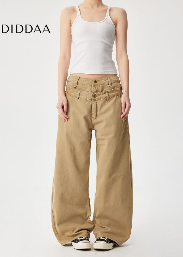Blue Double Waisted Workwear Jeans for Men and Women - Men’s Jeans