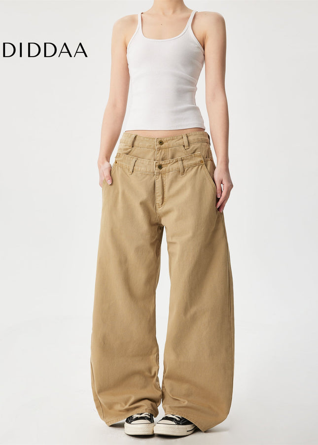 Blue Double Waisted Workwear Jeans for Men and Women - Men’s Jeans