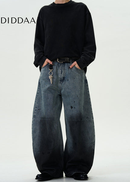 Blue Gradient Wash Scimitar Jeans for Casual Wear - Men’s Jeans