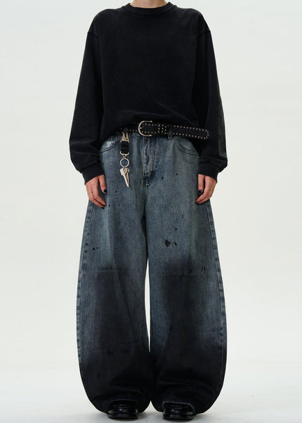 Blue Gradient Wash Scimitar Jeans for Casual Wear - Men’s Jeans