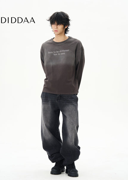 Blue High-Quality Loose Fit Waist Jeans for Men - Women’s Jeans