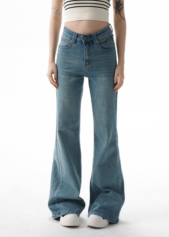 Blue High Stretch Bootcut Jeans for Women - Women’s Jeans