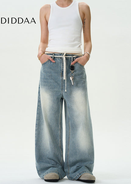 Blue Loose Fit Baggy Jeans for Men and Women - Men’s Jeans