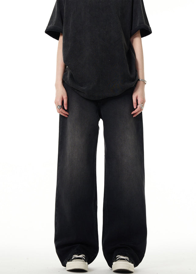 Blue Loose Fit Casual Wash Jeans for Men and Women - Men’s Jeans