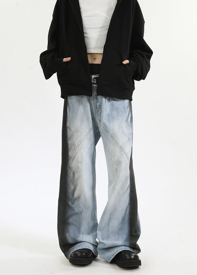 Blue Loose Fit CleanFit Bootcut Jeans for Men and Women - Men’s Jeans
