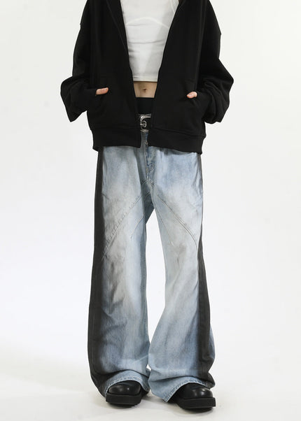 Blue Loose Fit CleanFit Bootcut Jeans for Men and Women - Men’s Jeans
