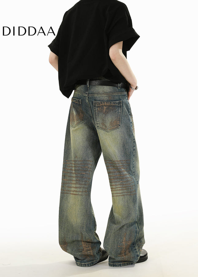 Blue Loose Fit Cleanfit Bootcut Jeans for Men and Women - Men’s Jeans