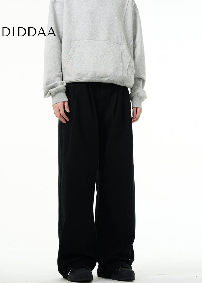 Blue Loose Fit Commuter Pants Versatile Cleanfit Jeans - Men’s Jeans