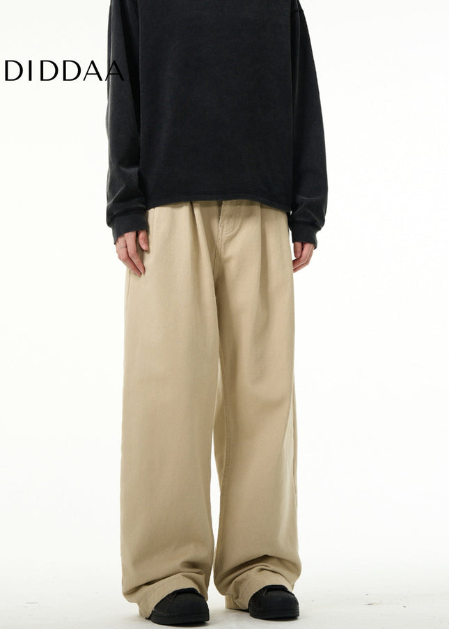 Blue Loose Fit Commuter Pants Versatile Cleanfit Jeans - Men’s Jeans