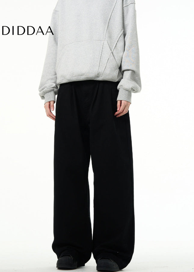 Blue Loose Fit Commuter Pants Versatile Cleanfit Jeans - Men’s Jeans