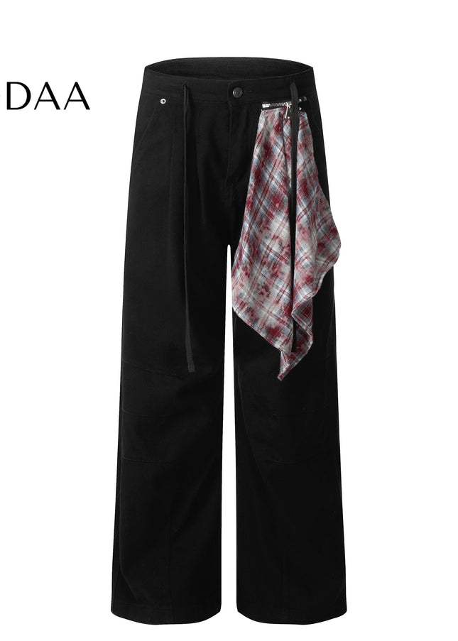 Blue Loose Fit Deconstruction Jeans for Men and Women - Black / S - Men’s Jeans