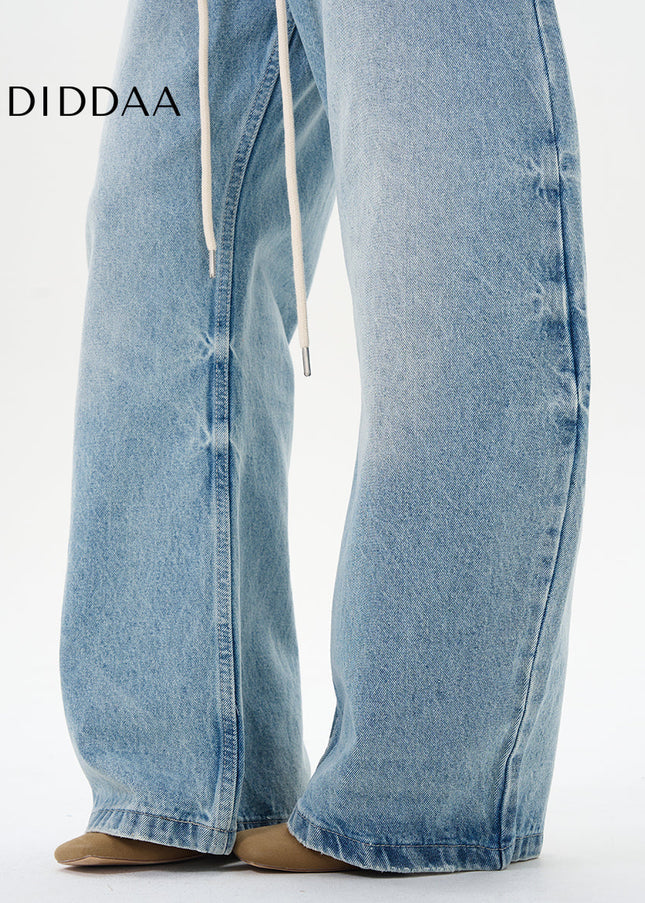 Blue Loose Fit Fried Street Cutlass Pants for Men - Women’s Jeans