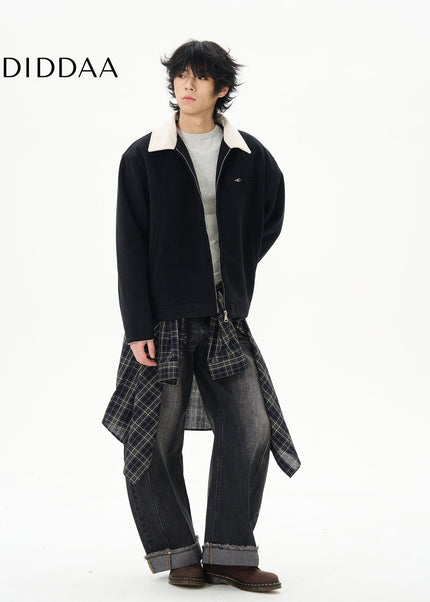 Blue Loose Fit Scimitar Jeans for Couples - Women’s Jeans