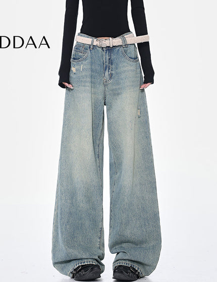 Blue Loose Fit Straight-Leg Jeans for Women - S / Light Blue - Women’s Jeans