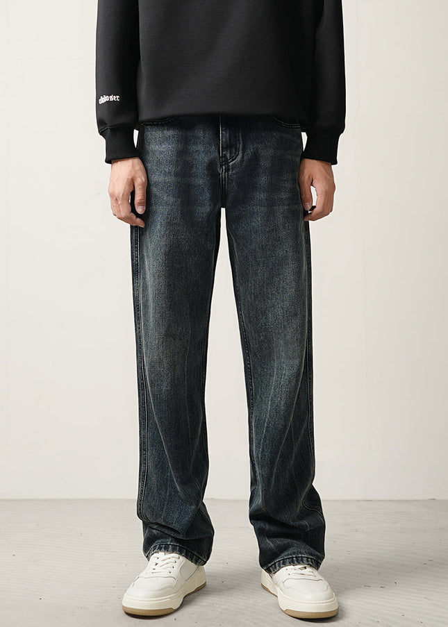 Blue Micro Flared Versatile Casual Jeans for Men - Men’s Jeans