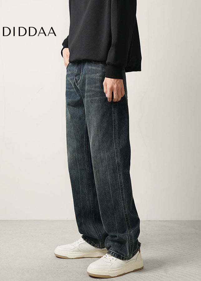 Blue Micro Flared Versatile Casual Jeans for Men - Men’s Jeans