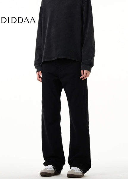 Blue Retro Classic Cleanfit Flared Jeans for All - Men’s Jeans