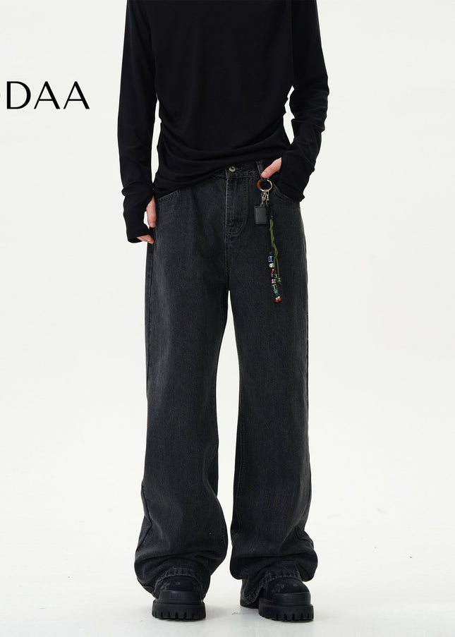 Blue Retro Micro Flared Jeans for Couples by Tail Lang’s Shop - S / Black - Women’s Jeans