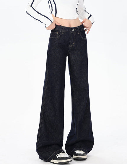 Blue Slim Low-Rise Bootcut Jeans for Small Women - Women’s Jeans