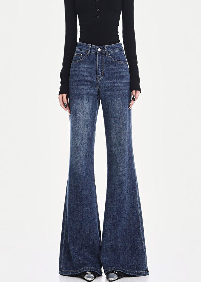 Blue Vintage Bootcut Women’s Stretch Jeans - Women’s Jeans
