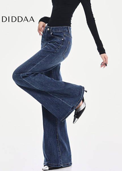 Blue Vintage Bootcut Women’s Stretch Jeans - Women’s Jeans