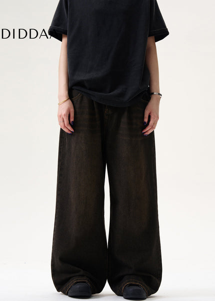 Blue Vintage Loose Fit Baggy Jeans for Men - Men’s Jeans