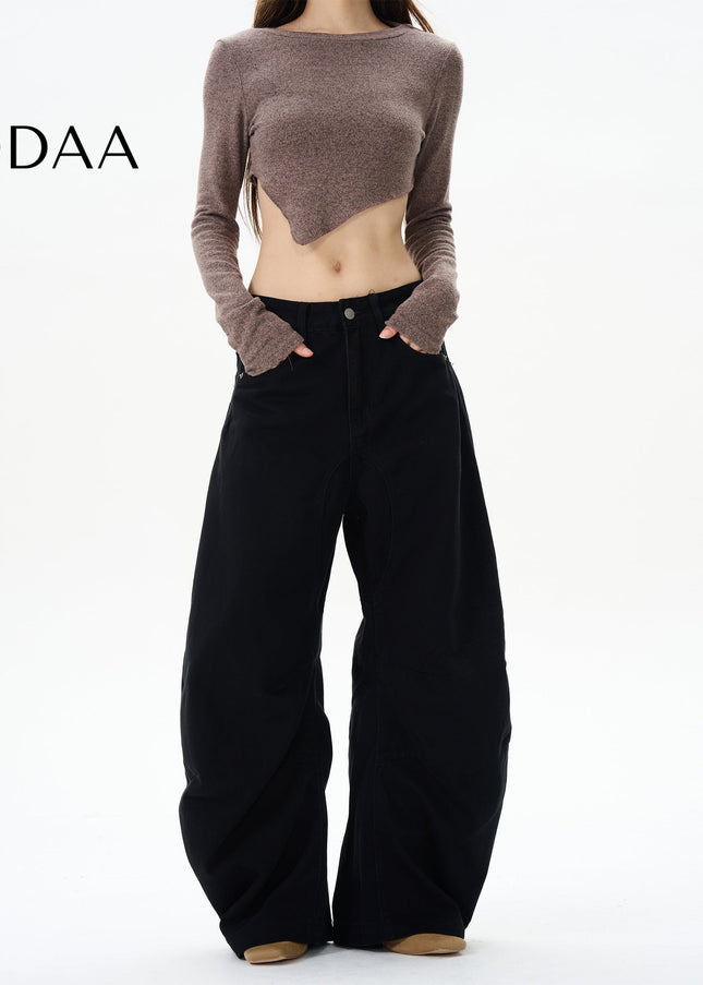 Brown Relaxed Fit Men’s Maillard Pants - S / Black - Women’s Jeans