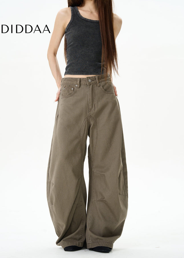 Brown Relaxed Fit Men’s Maillard Pants - Women’s Jeans