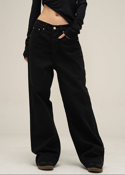 Brown Retro High-End Coffee Pants for Men - Women’s Jeans