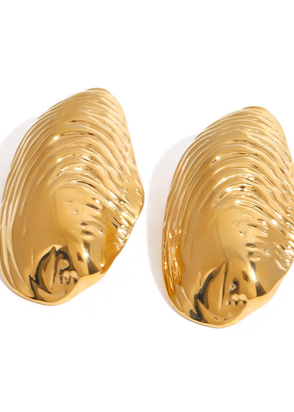 Jieding European and American titanium steel earrings, light luxury, high-end earrings, non-fading jewelry, stainless steel earrings, cross-border