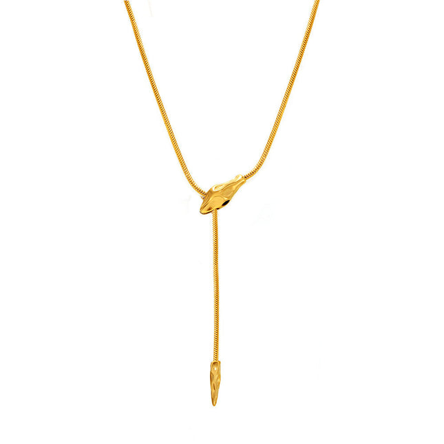 Button Necklace