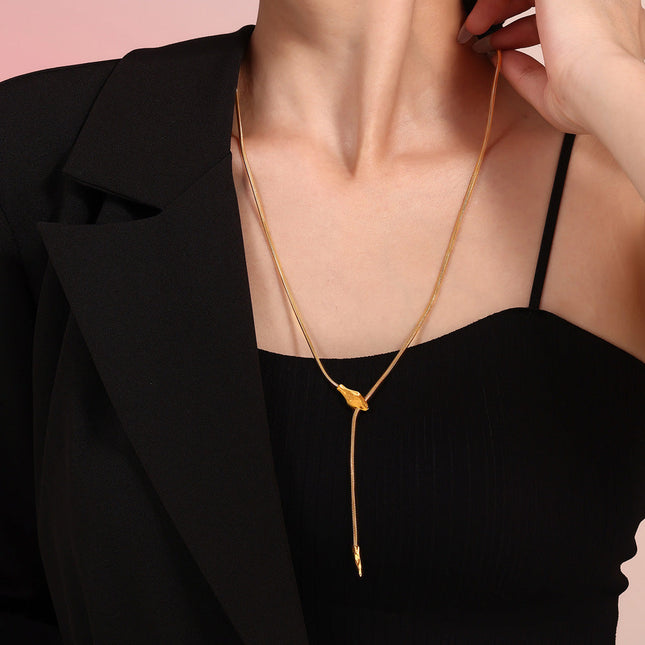 Button Necklace