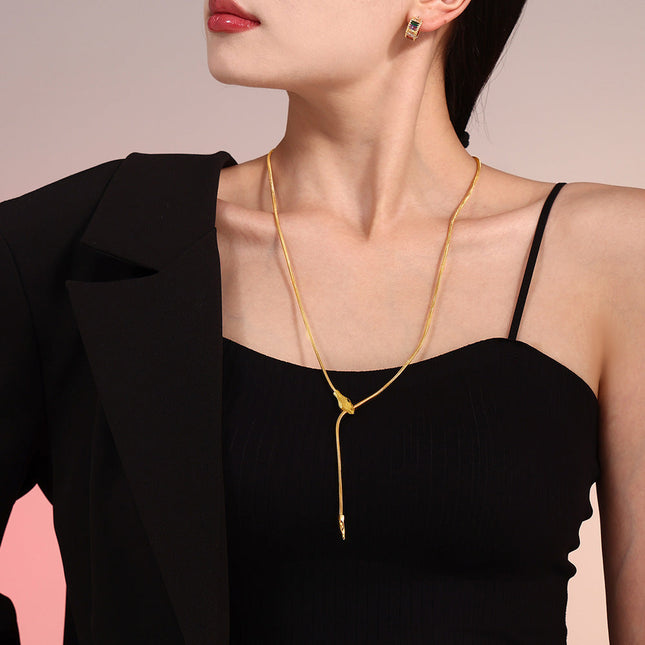 Button Necklace