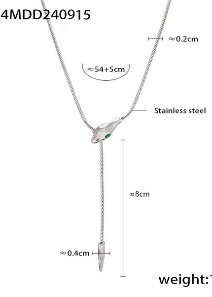 Button Necklace