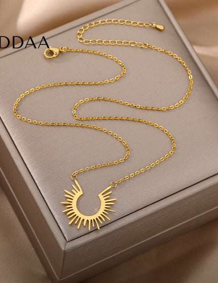 Cherie Necklace | Gold Silver Chain - Gold - Necklaces
