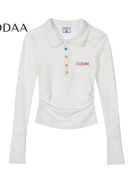 CTB Beer Captain American slim slim hot girl long sleeve top women’s spring and autumn new high-quality T-shirt base