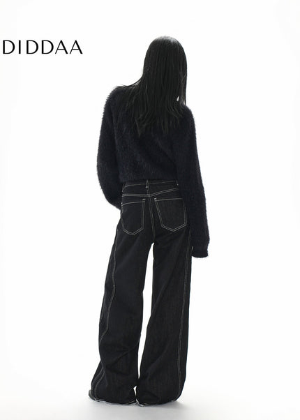Denim Deconstructed Scimitar Design Jeans - Women’s Jeans