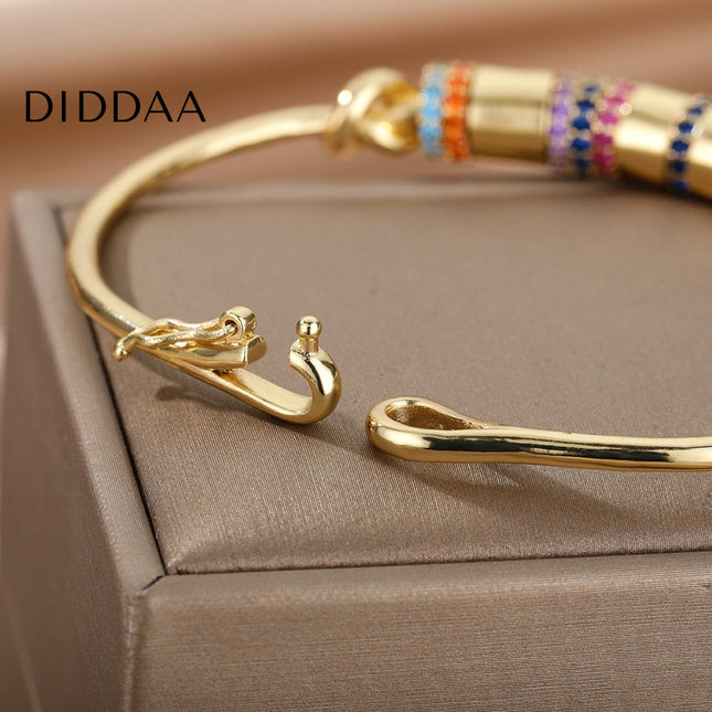 Deteur Bracelet | Gold Egyptian Luxury Bangle Women’s Jewelry - Gold - Bracelets